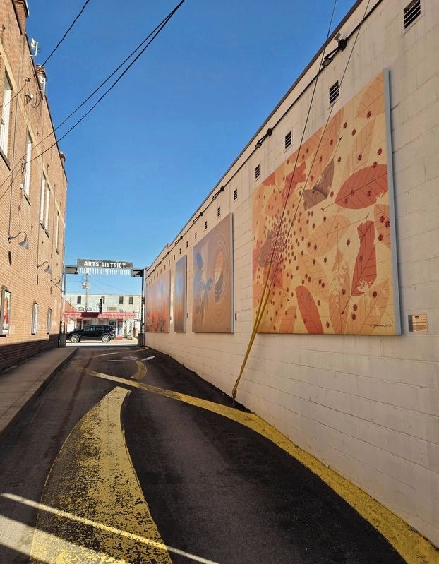Harper's Artwork Along Traders Alley. Click for full size. Harper's Artwork Along Traders Alley image. Click for full size.