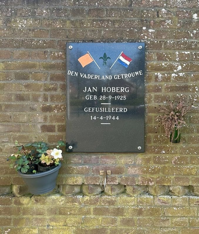 Jan Hoberg Memorial Marker image. Click for full size.