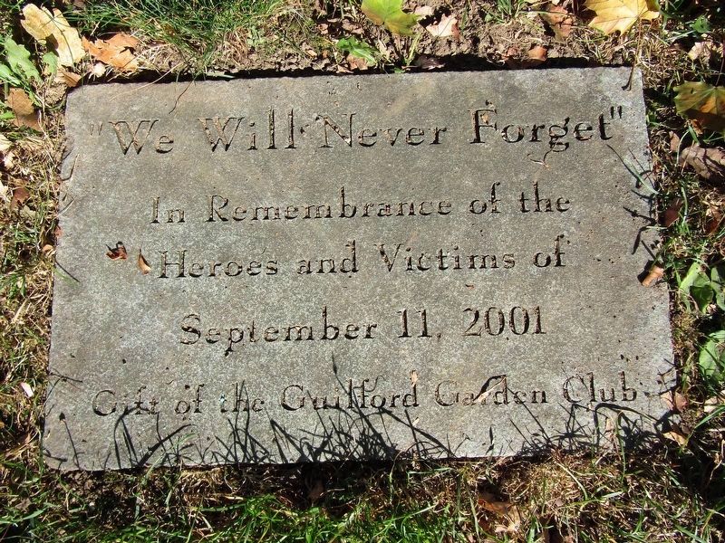 "We Will Never Forget" Memorial. Click for full size. "We Will Never Forget" Memorial image. Click for full size.
