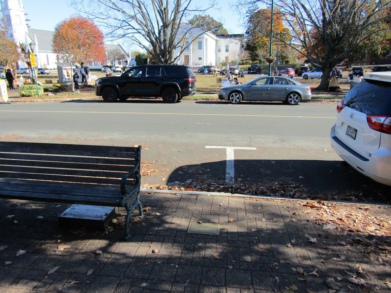 Last Horse Tying Ring in Branford Marker. Click for full size. Last Horse Tying Ring in Branford Marker image. Click for full size.