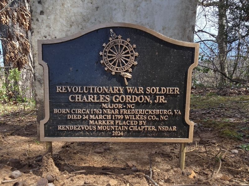 Charles Gordon Jr. Marker. Click for full size. Charles Gordon Jr. Marker image. Click for full size.