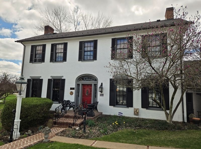 The Marchand House and Marker. Click for full size. The Marchand House and Marker image. Click for full size.