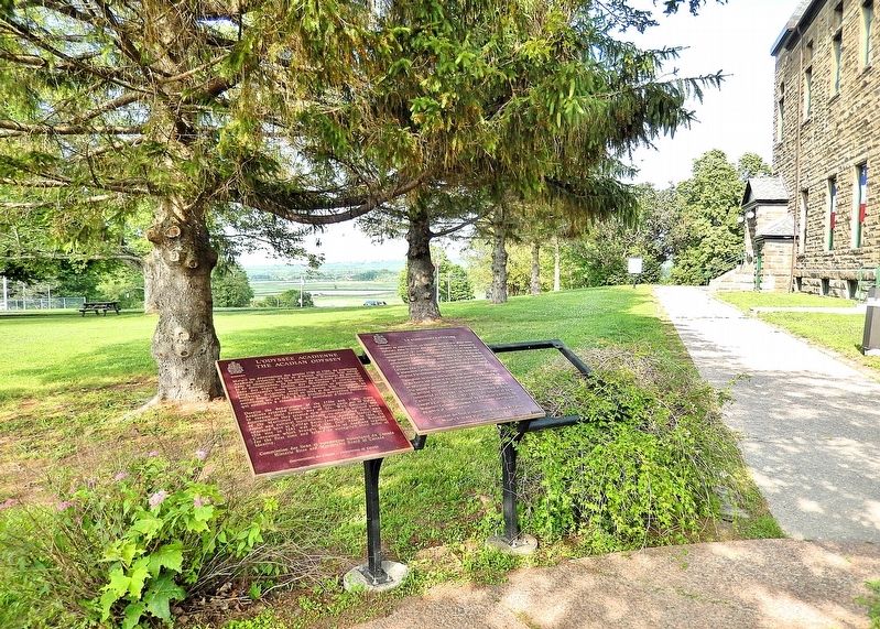 L'Odyss�e acadienne/The Acadian Odyssey Marker image. Click for full size.
