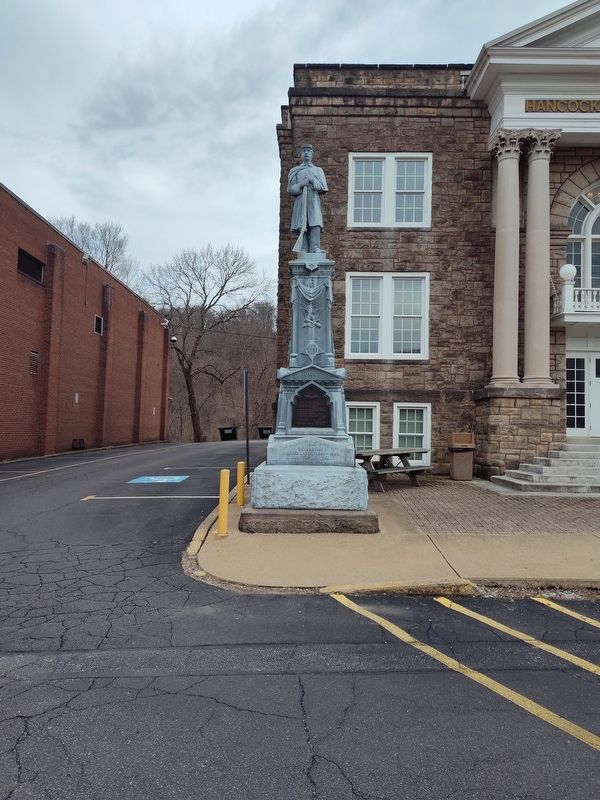 Hancock County Civil War Memorial Marker image. Click for full size.