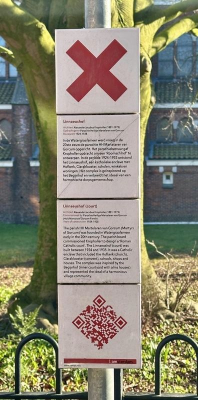 Linnaeushof (court) Marker. Click for full size. Linnaeushof (court) Marker image. Click for full size.