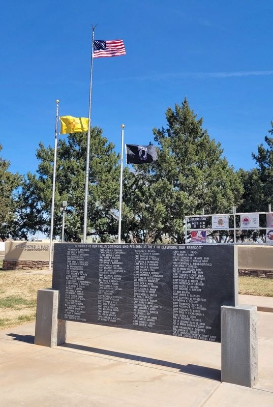 Dedicated to Our Fallen Comrades Marker image. Click for full size.