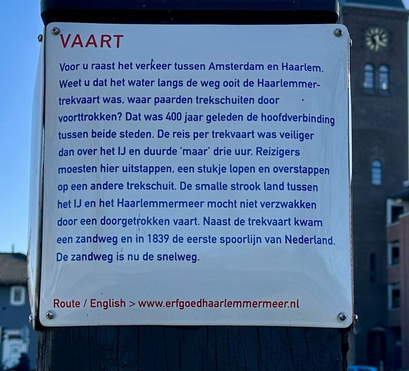 Vaart Marker image. Click for full size.