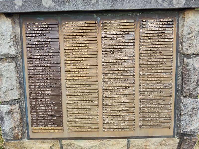 Military Garden Of Honor Marker. Click for full size. Military Garden Of Honor Marker image. Click for full size.