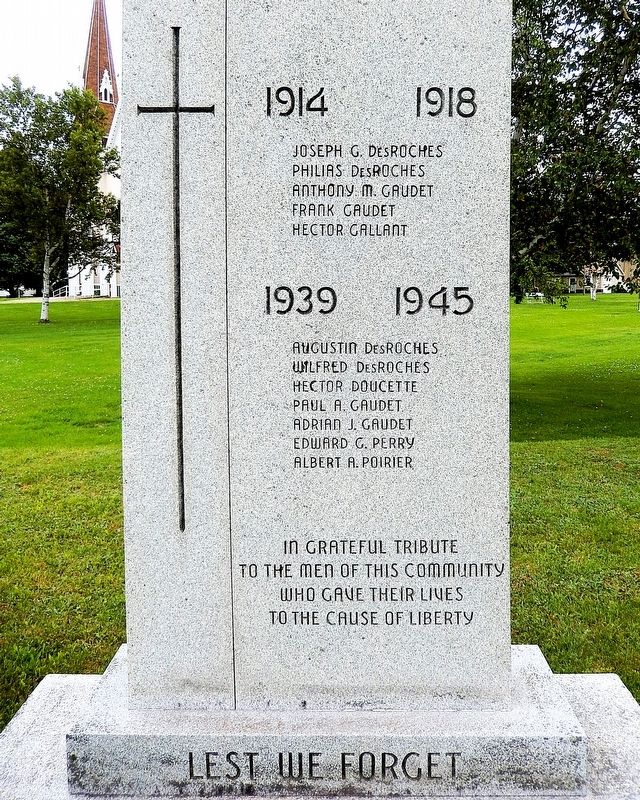Lest We Forget Marker image. Click for full size.