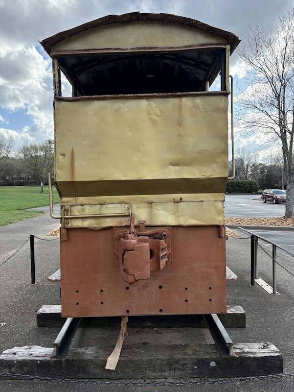 The rear of the ca. 1930 Whitcomb 15-ton Model 15DM4 Locomotive. Click for full size. The rear of the ca. 1930 Whitcomb 15-ton Model 15DM4 Locomotive image. Click for full size.