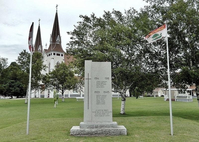 Lest We Forget Memorial image. Click for full size.