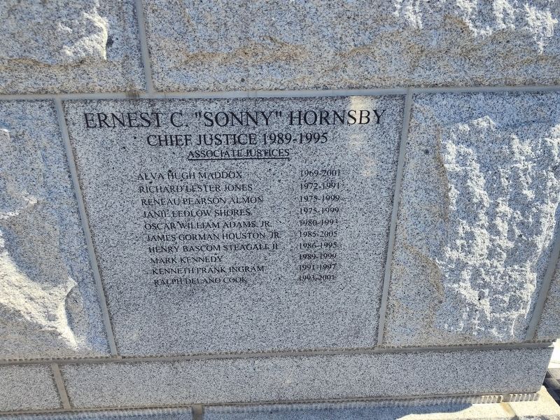 Associate Justices Marker. Click for full size. Associate Justices Marker image. Click for full size.