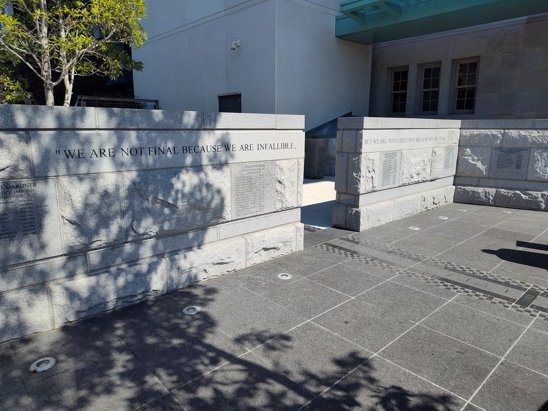 Associate Justices Marker. Click for full size. Associate Justices Marker image. Click for full size.