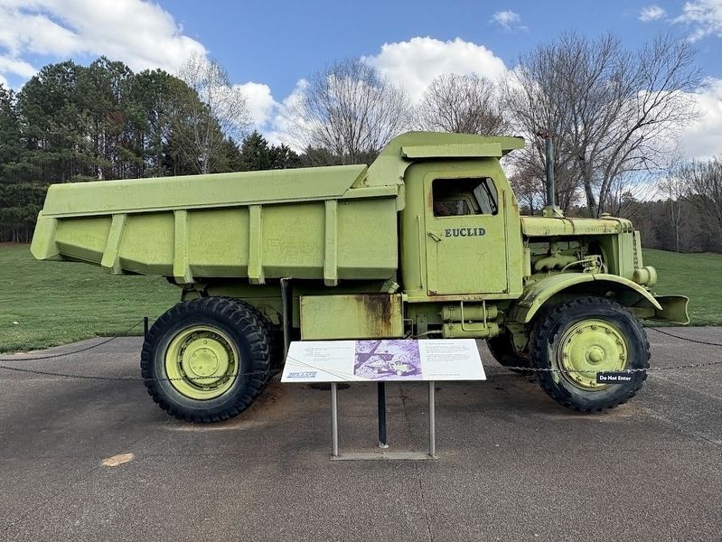 ca. 1960 Euclid Dump Truck Marker image. Click for full size.