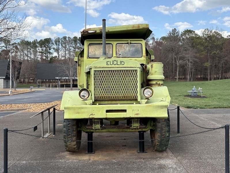 Front of the ca. 1960 Euclid Dump Truck image. Click for full size.