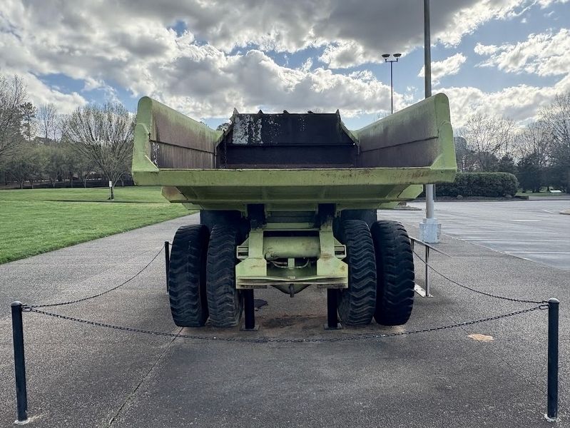 Rear of the ca. 1960 Euclid Dump Truck image. Click for full size.