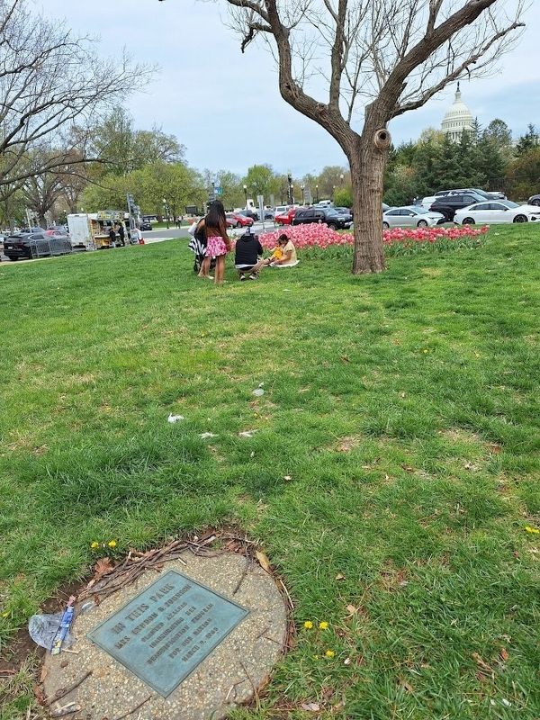 Mrs. Lyndon Johnson Planted Azaleas Here Marker. Click for full size. Mrs. Lyndon Johnson Planted Azaleas Here Marker image. Click for full size.