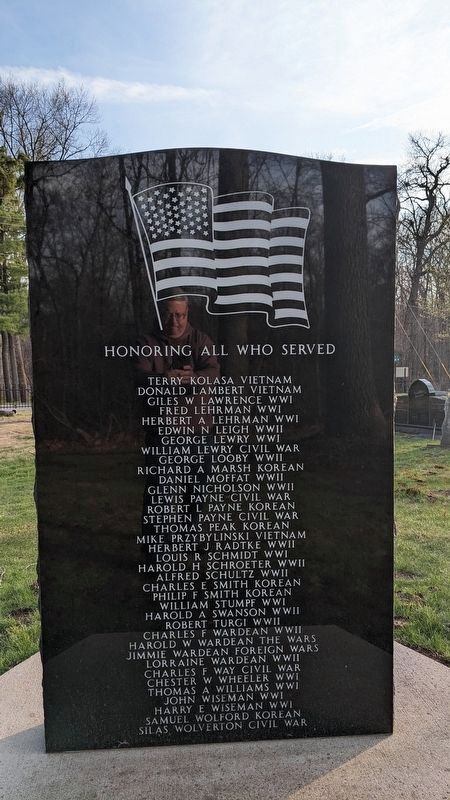 Furnessville Cemetery Veterans Memorial. Click for full size. Furnessville Cemetery Veterans Memorial image. Click for full size.