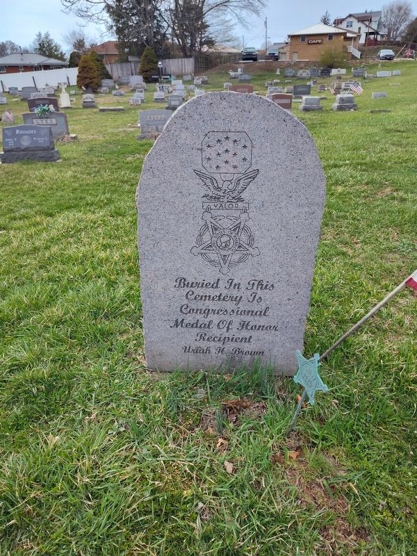 Uriah H. Brown Marker. Click for full size. Uriah H. Brown Marker image. Click for full size.