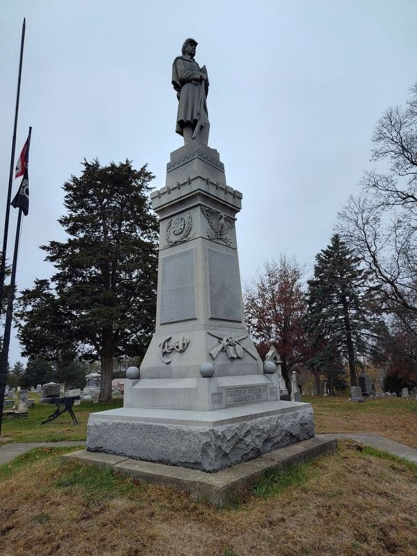 Margaretta Twp. Civil War Memorial image. Click for full size.