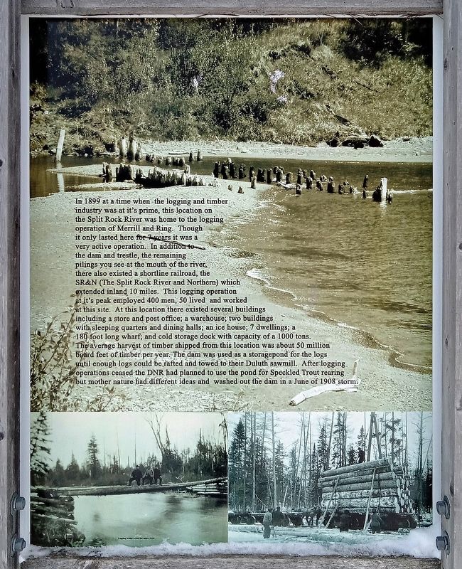 Welcome to Split Rock River Wayside Rest Marker. Click for full size. Welcome to Split Rock River Wayside Rest Marker image. Click for full size.