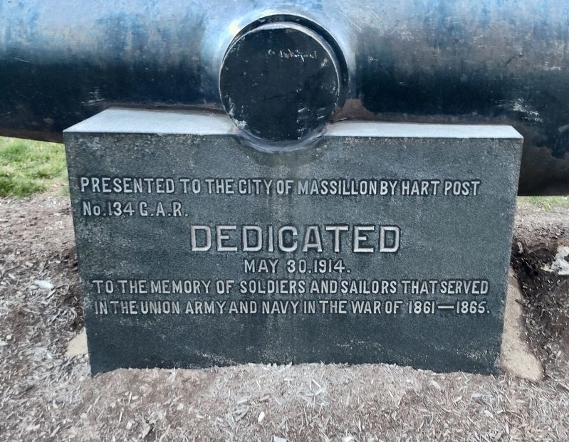 This Cannon Marker, Side Two. Click for full size. This Cannon Marker, Side Two image. Click for full size.