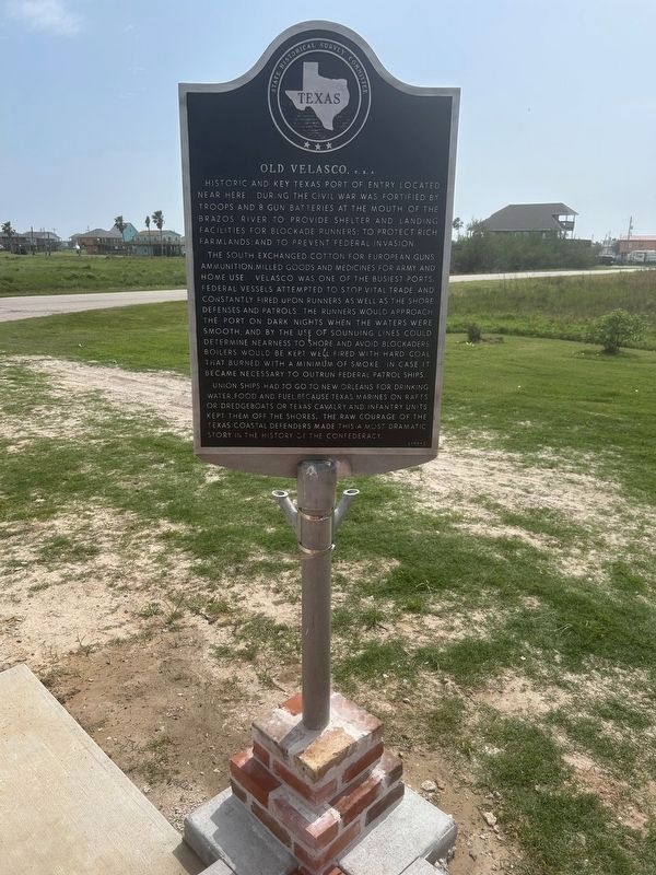 Old Velasco, CSA Marker image. Click for full size.