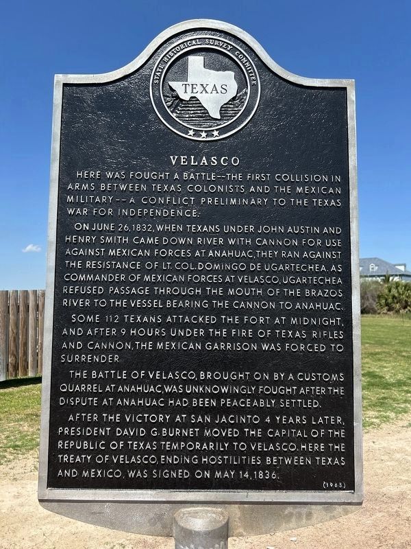 Velasco Marker image. Click for full size.