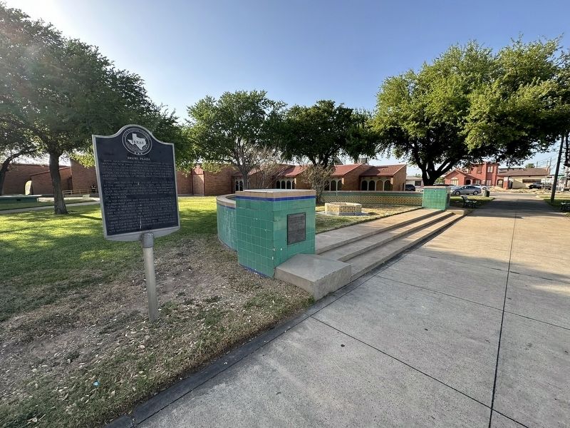 Bruni Plaza Marker. Click for full size. Bruni Plaza Marker image. Click for full size.