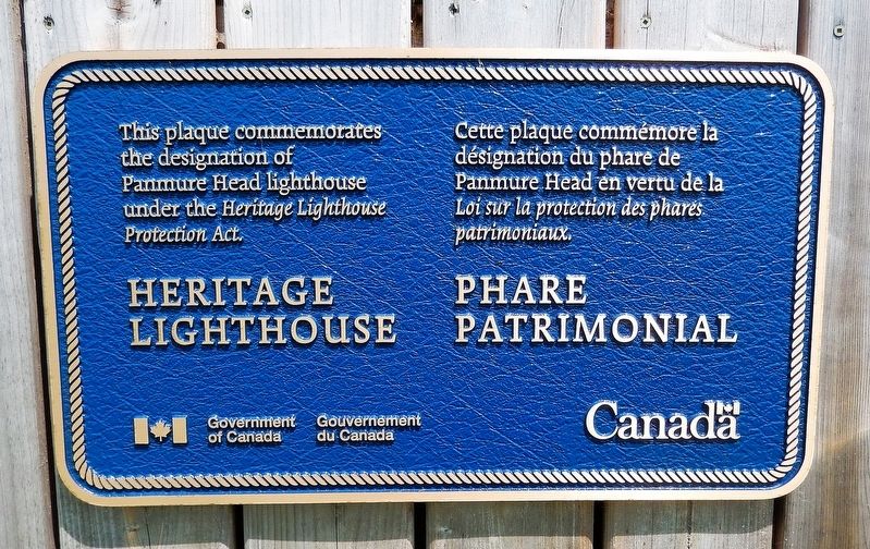 Panmure Head Lighthouse Marker image. Click for full size.