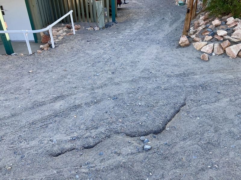 Original Road Pavement. Click for full size. Original Road Pavement image. Click for full size.