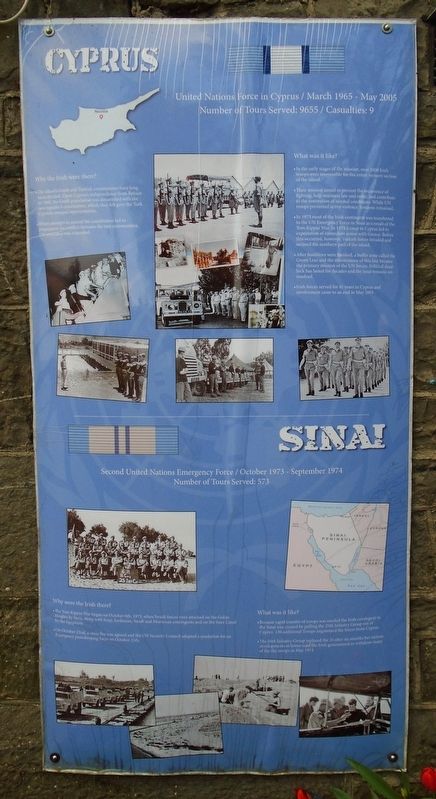 Cyprus - Sinai Marker image. Click for full size.