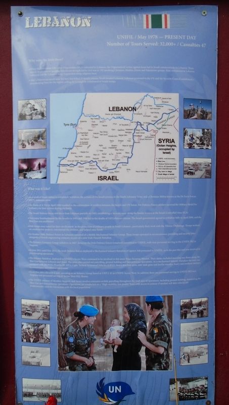 Lebanon Marker image. Click for full size.
