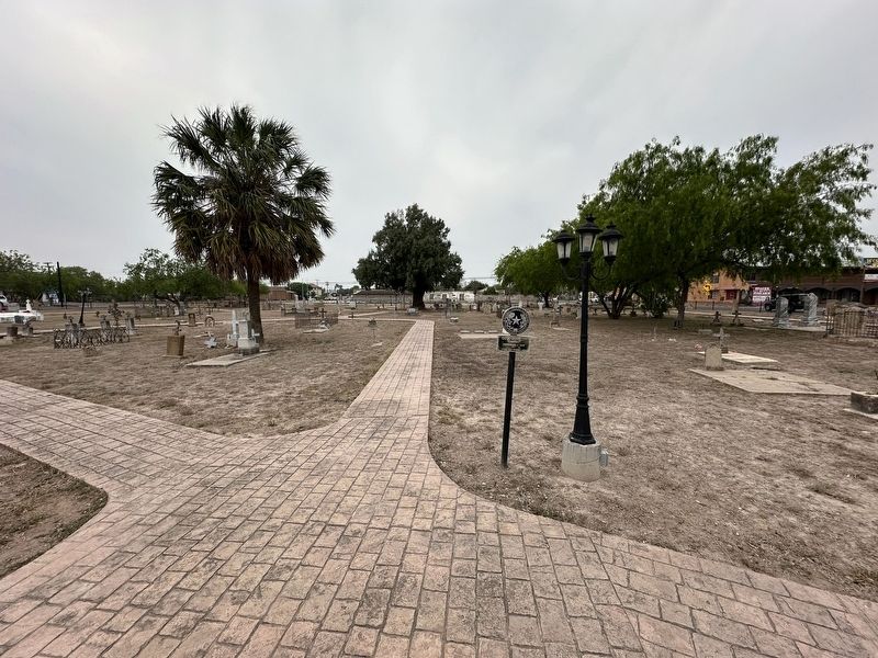 Old Rio Grande City Cemetery Marker. Click for full size. Old Rio Grande City Cemetery Marker image. Click for full size.