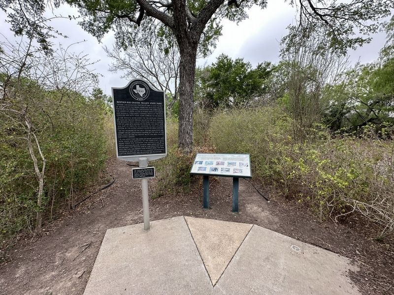 Bentsen-Rio Grande Valley State Park Marker. Click for full size. Bentsen-Rio Grande Valley State Park Marker image. Click for full size.