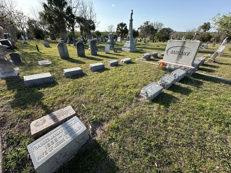 Captain James B.P. January Gravesite. Click for full size. Captain James B.P. January Gravesite image. Click for full size.