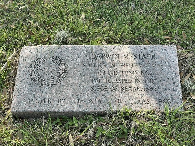 Darwin M. Stapp Marker. Click for full size. Darwin M. Stapp Marker image. Click for full size.