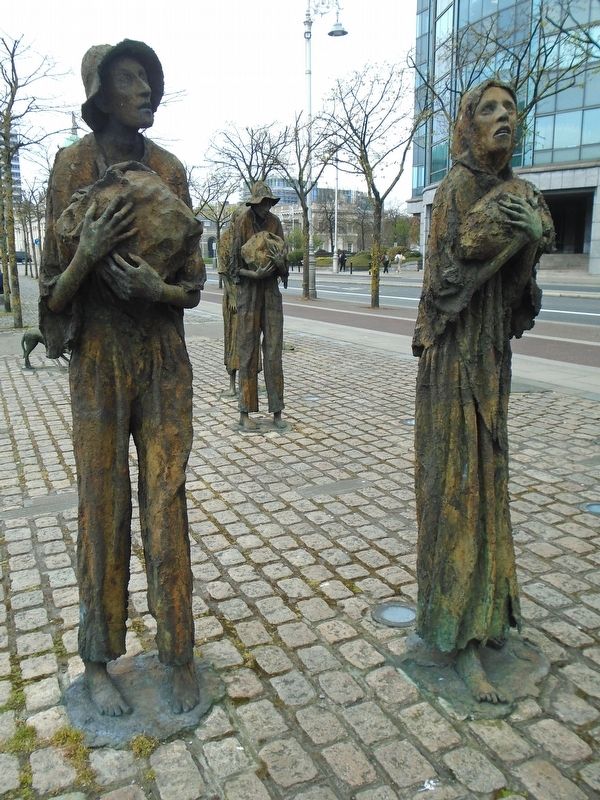"Famine" Memorial Sculptures image. Click for full size.