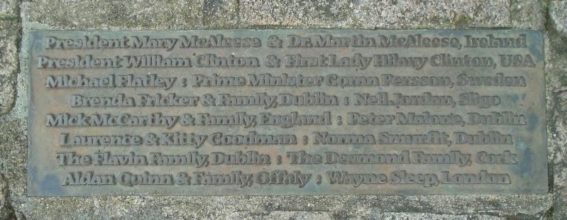 "Famine" Memorial Donor (notable) Marker image. Click for full size.