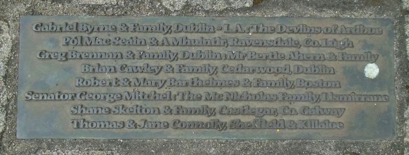 "Famine" Memorial Donor Marker image. Click for full size.