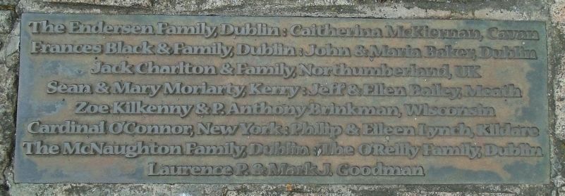 "Famine" Memorial Donor Marker image. Click for full size.