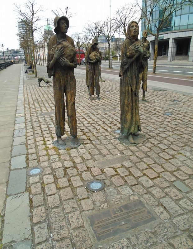 Great Irish Famine Victims and Their Canadian Descendants Marker. Click for full size. Great Irish Famine Victims and Their Canadian Descendants Marker image. Click for full size.
