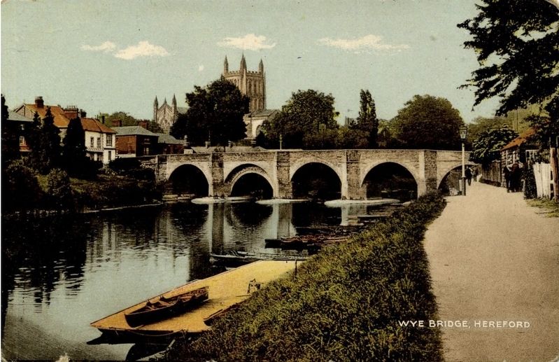 Wye Bridge. Click for full size. Wye Bridge image. Click for full size.