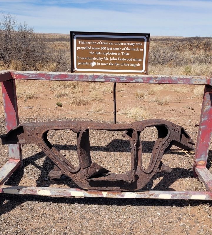 2nd Marker and Train Car Undercarriage. Click for full size. 2nd Marker and Train Car Undercarriage image. Click for full size.