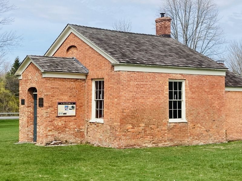 The Land Office Marker. Click for full size. The Land Office Marker image. Click for full size.