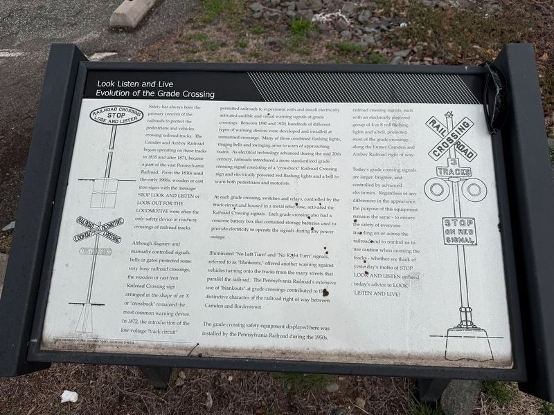 Look Listen and Live Marker. Click for full size. Look Listen and Live Marker image. Click for full size.