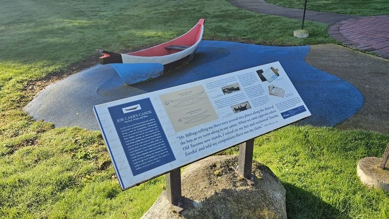 Job Carr's Canoe. Click for full size. Job Carr's Canoe image. Click for full size.