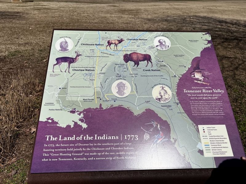 The Land of the Indians 1773 Marker. Click for full size. The Land of the Indians 1773 Marker image. Click for full size.