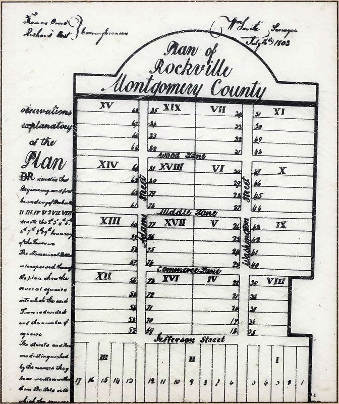 Plan of Rockville. Click for full size. Plan of Rockville image. Click for full size.