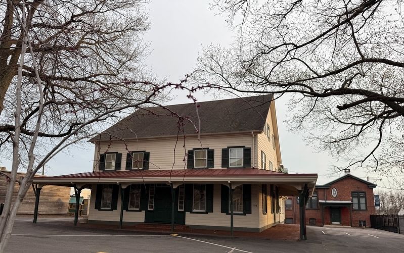 Frankford Friends (Quaker) Meeting House. Click for full size. Frankford Friends (Quaker) Meeting House image. Click for full size.